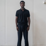Donce de la Sense 100% cotton pique short-sleeved shirt, offering breathability, comfort, and timeless style for warmer months.