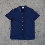 Donce de la Sense Cotton-Silk Button-Up Shirt, designed with a luxurious cotton-silk blend, perfect for both casual and formal settings.
